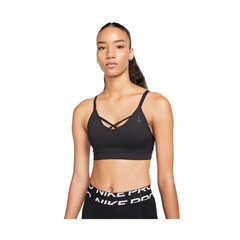 Sportinė liemenėlė moterims Nike Dri Fit Yoga Indy Strappy Bra W DD1066010, juoda цена и информация | Бюстгальтеры | pigu.lt