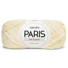 Siūlai - DROPS® PARIS 19, 50 g, 75 m.100% medvilnė kaina ir informacija | Mezgimui | pigu.lt