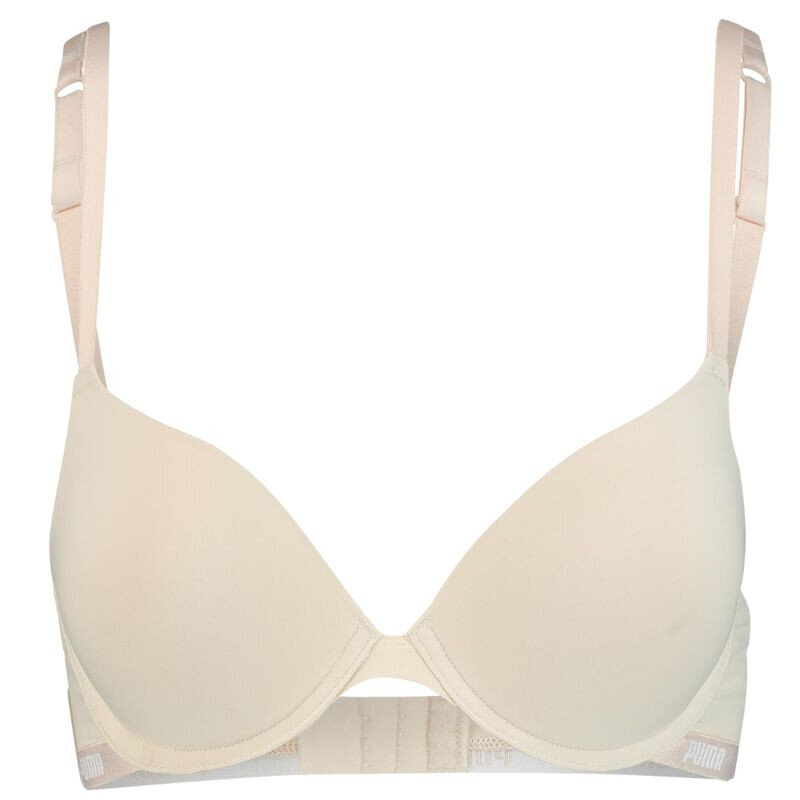 Liemenėlė moterims Puma Push Up Bra W 604051 001187, rusva цена и информация | Liemenėlės | pigu.lt