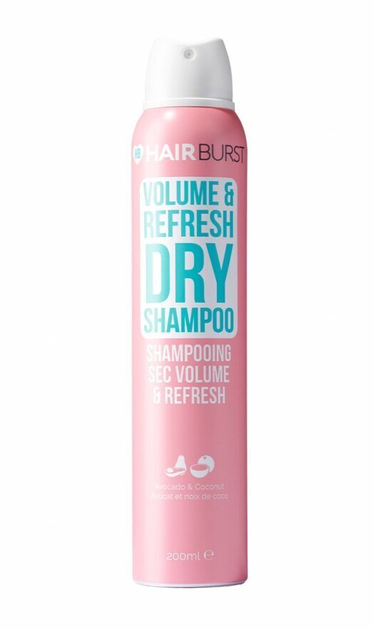Sausas šampūnas plaukams HairBurst Volume & Refresh, 200 ml цена и информация | Šampūnai | pigu.lt