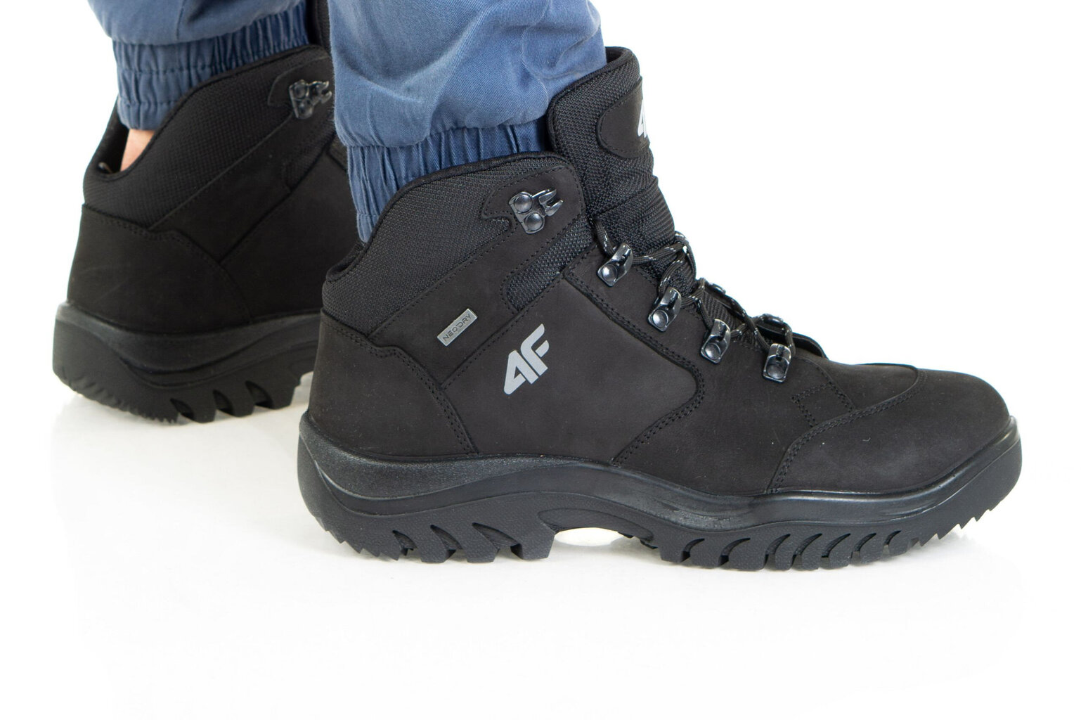 Batai vyrams 4F H4Z21 OBMH251, juodi kaina ir informacija | Vyriški batai | pigu.lt