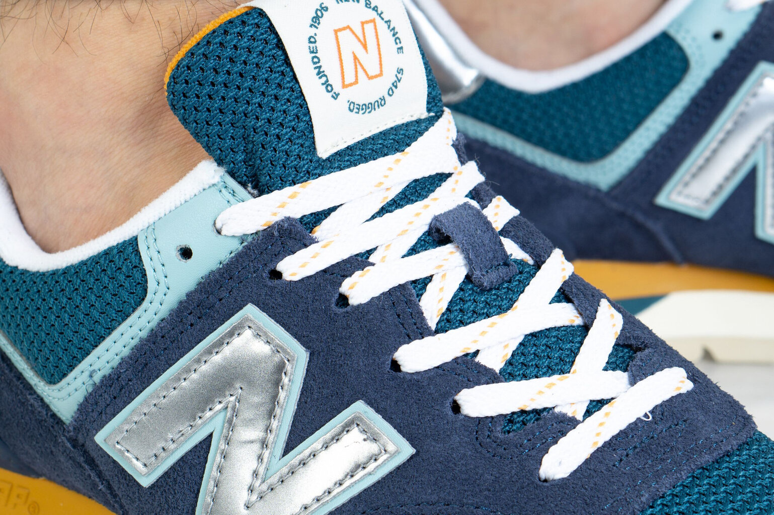 Sportiniai batai vyrams New Balance 574, mėlyni kaina ir informacija | Kedai vyrams | pigu.lt