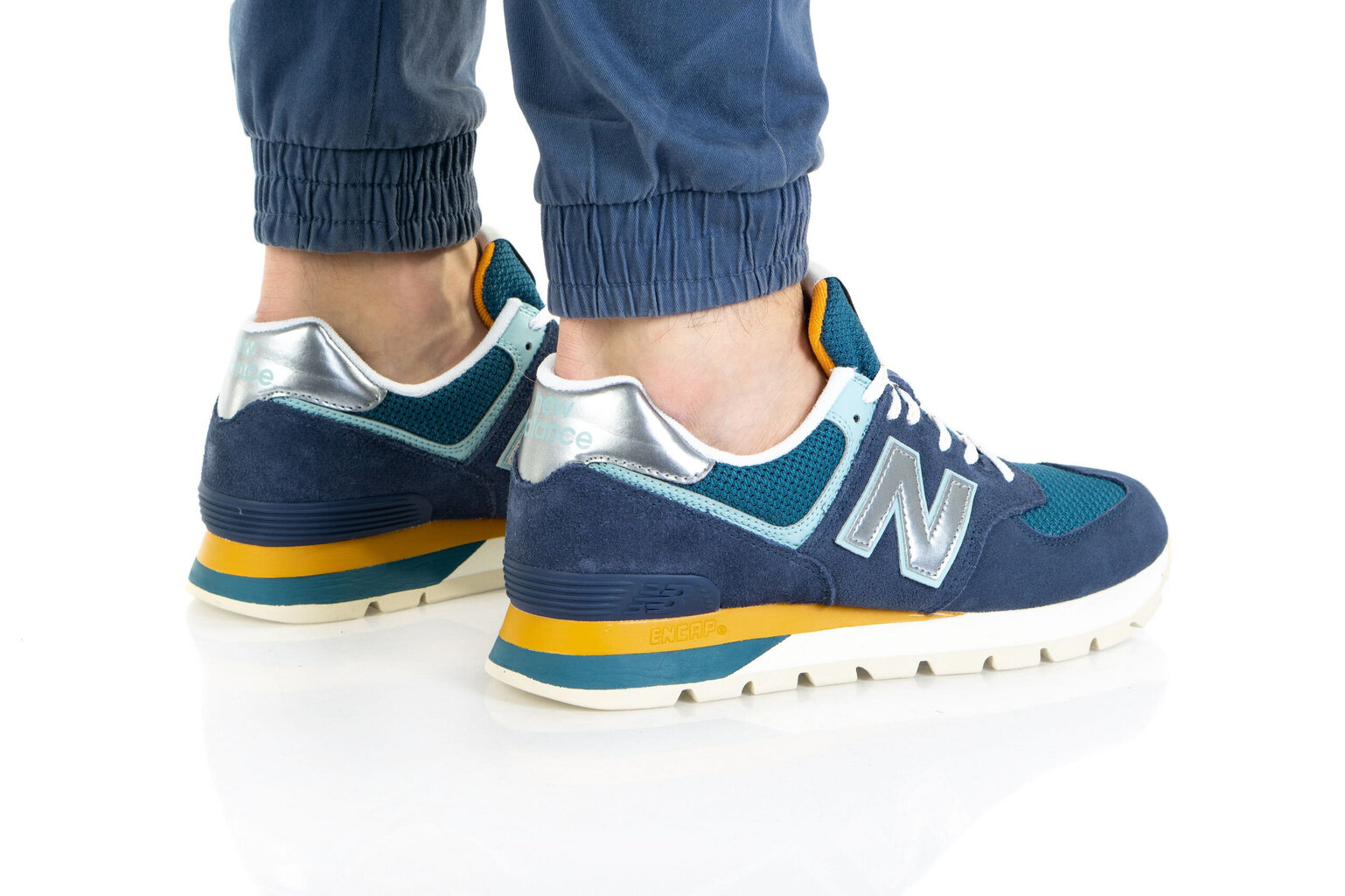 Sportiniai batai vyrams New Balance 574, mėlyni kaina ir informacija | Kedai vyrams | pigu.lt