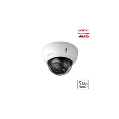 Купольная камера HD-CVI 5 МП с ИК-подсветкой до 30 м. 2,7~12 мм 98°~34°, IP67, IK10, серия Lite цена и информация | Камеры видеонаблюдения | pigu.lt