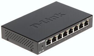 D-Link SWITCH DGS-108/E 8 PRIEVADŲ D-Link kaina ir informacija | Komutatoriai (Switch) | pigu.lt