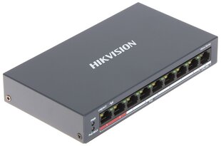 КОММУТАТОР POE DS-3E0109P-E/M(B) 8-ПОРТОВЫЙ Hikvision цена и информация | Коммутаторы (Switch) | pigu.lt