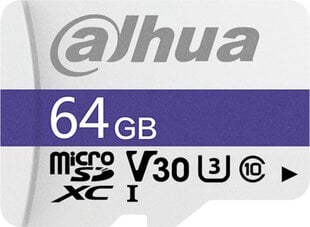 MEMORY MICRO SDXC 64GB UHS-I/TF-C100/64GB DAHUA цена и информация | Карты памяти для фотоаппаратов, камер | pigu.lt