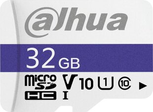 MEMORY MICRO SDHC 32GB UHS-I/TF-C100/32GB DAHUA цена и информация | Карты памяти для фотоаппаратов, камер | pigu.lt