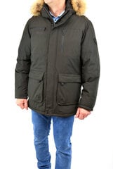 Куртка мужская с мехом Zero Frozen 027F цена и информация | Мужские куртки | pigu.lt