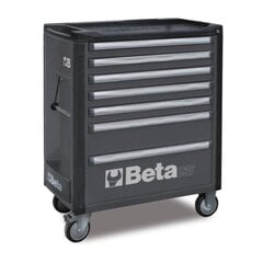 Mobilus įrankių vežimėlis su 7 stalčiais Beta C37/7-G kaina ir informacija | Įrankių dėžės, laikikliai | pigu.lt