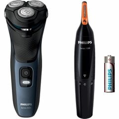 Skustuvas Philips S3134/57 + NT1650 kaina ir informacija | Skutimosi priemonės ir kosmetika | pigu.lt