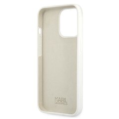 Telefono dėklas Karl Lagerfeld KLHCP13LSLKLWH iPhone 13 Pro / 13 6,1" kaina ir informacija | Telefono dėklai | pigu.lt