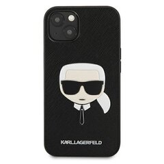 Telefono dėklas Karl Lagerfeld KLHCP13MSAKHBK iPhone 13, 6,1" kaina ir informacija | Telefono dėklai | pigu.lt