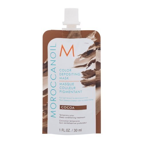 Atspalvį suteikianti plaukų kaukė Moroccanoil Color Depositing Mask Bordeaux, 30ml kaina ir informacija | Priemonės plaukų stiprinimui | pigu.lt