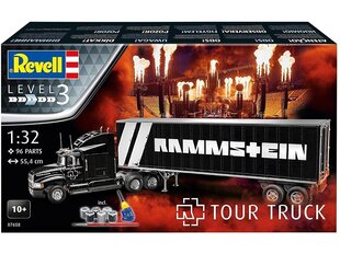 Сборная пластиковая модель Revell - Rammstein Tour Truck, подарочный набор, 1/32, 07658 цена и информация | Конструкторы и кубики | pigu.lt