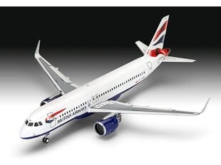 Konstruktorius Revell - Airbus A320 neo British Airways dovanų komplektas, 1/144, 63840 kaina ir informacija | Konstruktoriai ir kaladėlės | pigu.lt