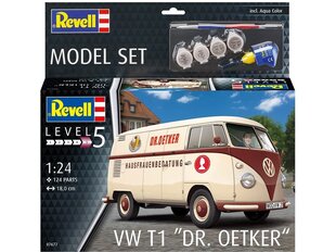 Сборная пластиковая модель Revell - VW T1 «Dr. Oetker» подарочный набор, 1/24, 67677 цена и информация | Конструкторы и кубики | pigu.lt