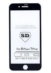 Защитное стекло дисплея 5D Full Glue Samsung S22 Ultra выгнутое черное без выреза цена и информация | Защитные пленки для телефонов | pigu.lt