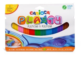 Plastilinas Carioca 12 sp., 1 vnt kaina ir informacija | Piešimo, tapybos, lipdymo reikmenys | pigu.lt