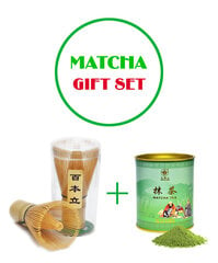 Подарочный набор - Matcha, китайский зеленый чай, 80 г + бамбуковый венчик (chasen) цена и информация | Чай | pigu.lt