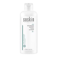 Soskin Foaming Cleansing Gel AKN, 250 ml kaina ir informacija | Veido prausikliai, valikliai | pigu.lt