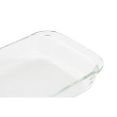 Orkaitės padėklas Borosilikatinis stiklas 25.8 x 15 x 4.5 cm kaina ir informacija | Indai, lėkštės, pietų servizai | pigu.lt