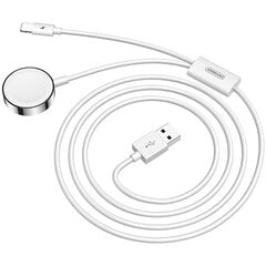 Зарядное устройство Joyroom 2in1 Qi для Apple Watch / USB — Lightning 1,5 м (S-IW002S) цена и информация | Зарядные устройства для телефонов | pigu.lt