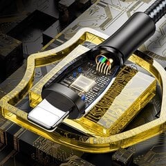 Joyroom Mermaid, USB - Lightning cable 2,4A 2m black (S-2030K6) kaina ir informacija | Laidai telefonams | pigu.lt