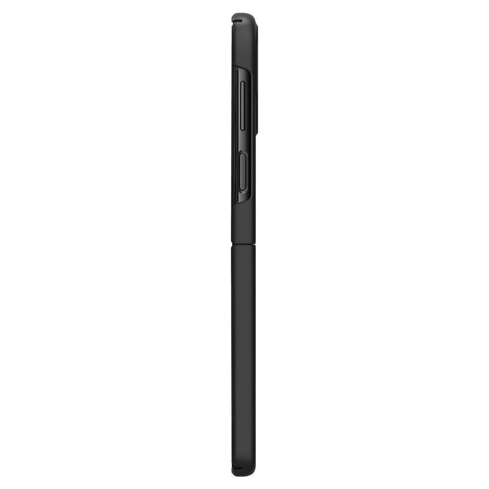 Spigen Airskin, skirtas Samsung Galaxy Z Flip 3, juodas kaina ir informacija | Telefono dėklai | pigu.lt