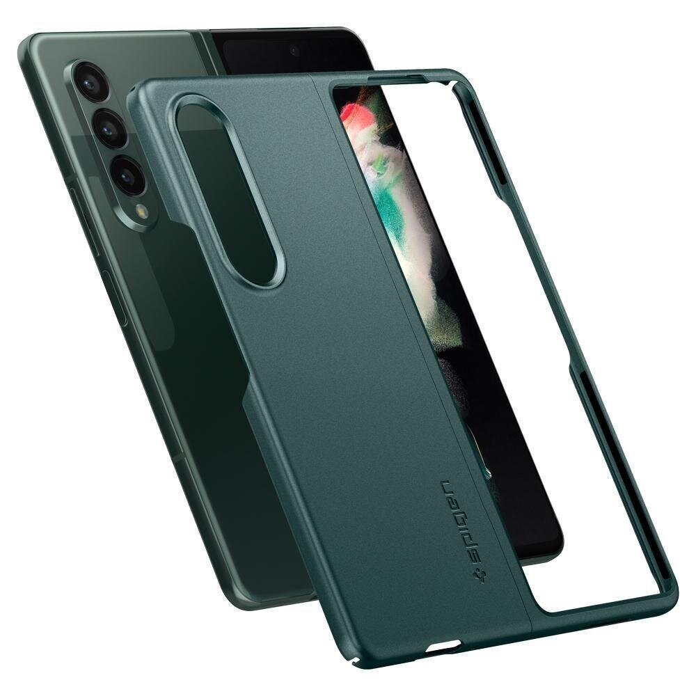 Spigen Airskin, skirtas Samsung Galaxy Z Fold 3, žalias kaina ir informacija | Telefono dėklai | pigu.lt