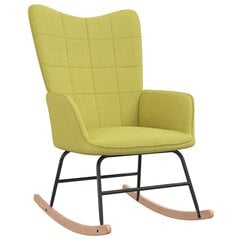 Supama kėdė su pakoja, žalia цена и информация | Кресла в гостиную | pigu.lt