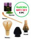 Dovanų rinkinys - Matcha Japan Ceremonial (Kyoto), 40g + Whisks (Bambukinė šluotelė) + Spoon (šaukštelis) + Stand (šluotos laikiklis). цена и информация | Arbata | pigu.lt