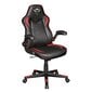 Žaidimų kėdė Trust Resto, juoda/raudona kaina ir informacija | Biuro kėdės | pigu.lt