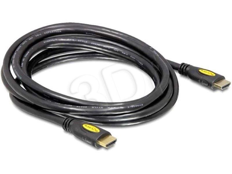 Delock Kabelis HDMI-HDMI V1.4 2m kaina ir informacija | Kabeliai ir laidai | pigu.lt