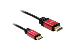 Delock, HDMI-A - HDMI-Mini-C, 5 m kaina ir informacija | Kabeliai ir laidai | pigu.lt