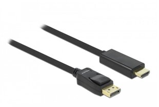 Delock, Displayport - HDMI A, 5 m kaina ir informacija | Kabeliai ir laidai | pigu.lt