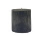 Palmių vaško cilindras 9.5x11 cm juodos spalvos kaina ir informacija | Žvakės, Žvakidės | pigu.lt
