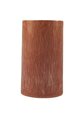 Palmių vaško cilindras 9.5x17 cm morkinės spalvos