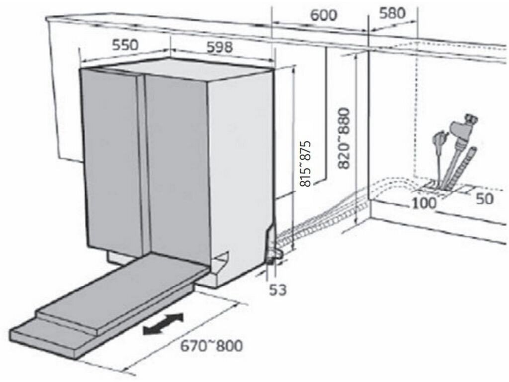 Samasung DW60A6092IB цена и информация | Indaplovės | pigu.lt