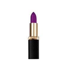 Ilgai išliekantys lūpų dažai L'Oreal Paris Color Riche Matte, 472 Purple Studs, 4.8 g kaina ir informacija | Lūpų dažai, blizgiai, balzamai, vazelinai | pigu.lt