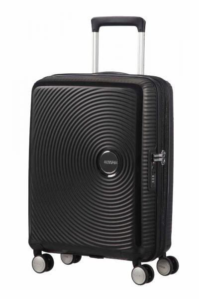 Vidutinis lagaminas American Tourister Soundbox M, juodas цена и информация | Lagaminai, kelioniniai krepšiai | pigu.lt