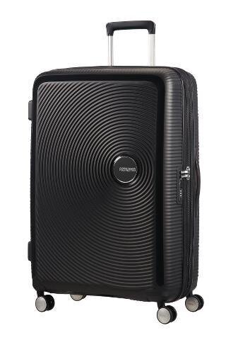 Didelis lagaminas American Tourister Soundbox L, juodas kaina ir informacija | Lagaminai, kelioniniai krepšiai | pigu.lt