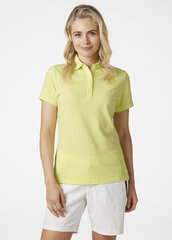 Helly Hansen polo marškinėliai moterims CREW PIQUE 907132301, geltoni kaina ir informacija | Marškinėliai moterims | pigu.lt