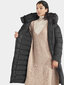 Didriksons moteriška žieminė striukė MELINA, juoda цена и информация | Striukės moterims | pigu.lt