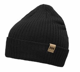 Helly Hansen шапка BUSINESS, черный цена и информация | Мужские шарфы, шапки, перчатки | pigu.lt