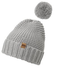 Helly Hansen moteriška žieminė kepurė CALGARY, šviesiai pilka kaina ir informacija | Kepurės moterims | pigu.lt