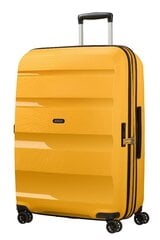 Чемодан American Tourister Bon Air DLX Spinner Expandable 75см, желтый цена и информация | Чемоданы, дорожные сумки | pigu.lt