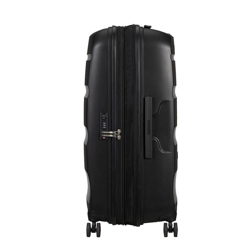 Vidutinis lagaminas American Tourister Bon Air M, juodas kaina ir informacija | Lagaminai, kelioniniai krepšiai | pigu.lt