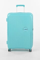Didelis lagaminas American Tourister Soundbox L, mėlynas kaina ir informacija | Lagaminai, kelioniniai krepšiai | pigu.lt