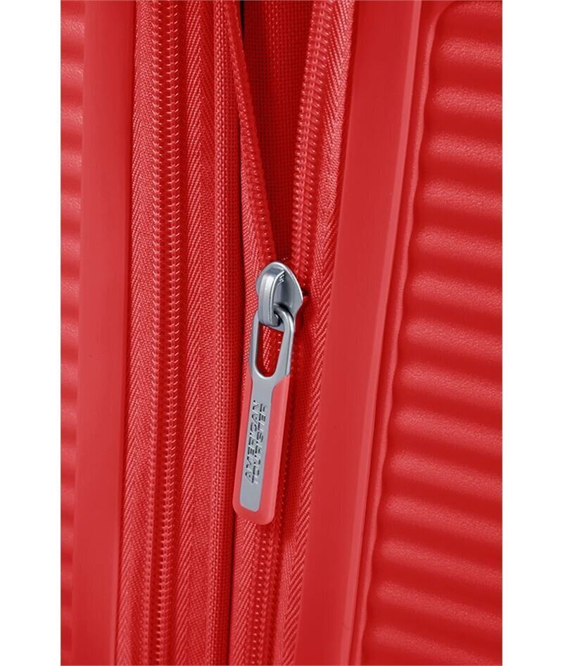 Didelis lagaminas American Tourister Soundbox 77cm Coral Red L kaina ir informacija | Lagaminai, kelioniniai krepšiai | pigu.lt